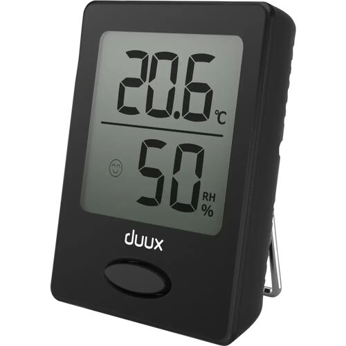 Duux Sense Hygrometer und Thermometer Schwarz Hygrometer