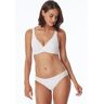 SCHIESSER Rio-Slip blickdichte Spitze weiß - Air 48 female