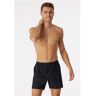 SCHIESSER Boxershorts Jersey schwarz gemustert - Cotton Casuals 8 male