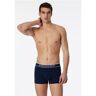 SCHIESSER Shorts 3er-Pack Organic Cotton Webgummibund dunkelblau - 95/5 6 male