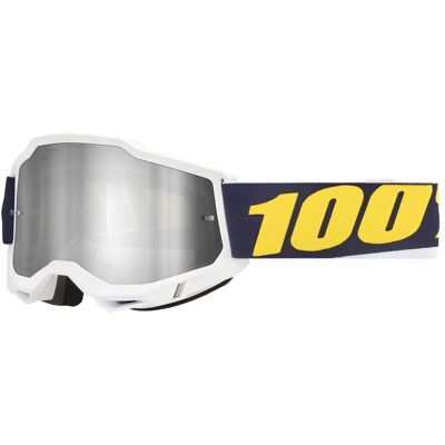 100% Accuri 2 Extra MTB Moto Brille Torc silber verspiegelt 100% Accuri 2 Extra MTB Moto Brille Torc silber verspiegelt