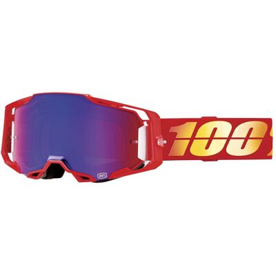 100% - Armega Goggle Mirror Lens Nuketown - Rot Blau Spiegel - Nuketown - Goggle 100% - Armega Goggle Mirror Lens Nuketown - Rot Blau Spiegel - Nuketown - Goggle