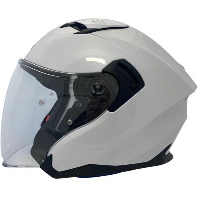 Apex JI200 Jethelm Solid perlweiß Gr. S 55/56 Apex JI200 Jethelm Solid perlweiß Gr. S 55/56