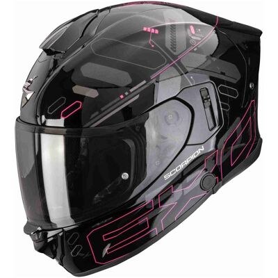 Scorpion EXO-530 Air Fond schwarz pink Gr. M 57/58 Scorpion EXO-530 Air Fond schwarz pink Gr. M 57/58