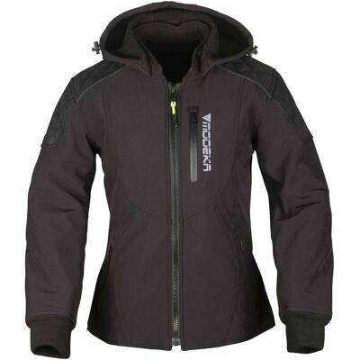 Modeka Clarke Damen Wasserdichte Textiljacke - Schwarz Modeka Clarke Damen Wasserdichte Textiljacke - Schwarz