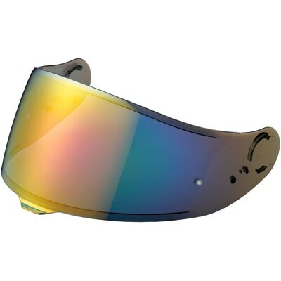 Shoei CNS Visier - Spectra Fire Orange/Blau - Leicht & UV-Schutz Shoei CNS Visier - Spectra Fire Orange/Blau - Leicht & UV-Schutz