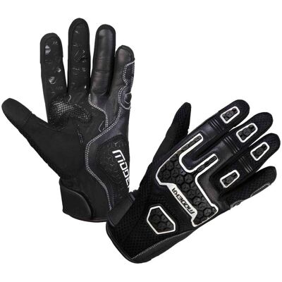 Modeka DRACON Motorradhandschuhe schwarz weiß Gr. 9 / L Modeka DRACON Motorradhandschuhe schwarz weiß Gr. 9 / L