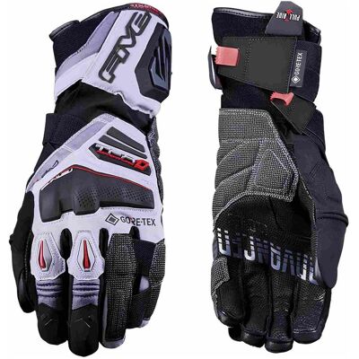 Five TFX1 GTX Gore-Tex Handschuhe grau rot Gr. M / 9 Five TFX1 GTX Gore-Tex Handschuhe grau rot Gr. M / 9