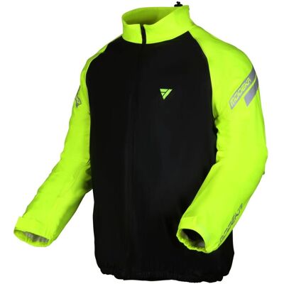 Modeka FLEX DRY Regenjacke schwarz gelb Gr. L Modeka FLEX DRY Regenjacke schwarz gelb Gr. L