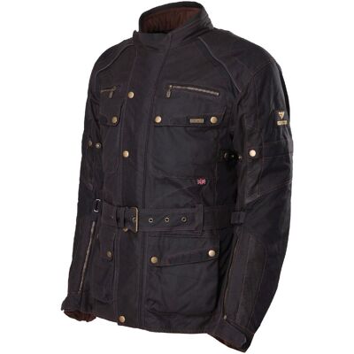 Modeka Glasgow Wax Jacke - Wasserdicht, Abnehmbarer Innenfutter - Unisex Modeka Glasgow Wax Jacke - Wasserdicht, Abnehmbarer Innenfutter - Unisex