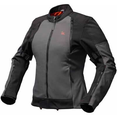 Modeka Muva Lady Motorradjacke dunkelgrau schwarz Gr. 40 Modeka Muva Lady Motorradjacke dunkelgrau schwarz Gr. 40