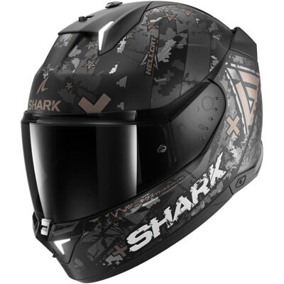 Shark Skwal i3 mit LED Hellcat Mat KUA Gr. L 59/60 + EXTRA VISIER Shark Skwal i3 mit LED Hellcat Mat KUA Gr. L 59/60 + EXTRA VISIER