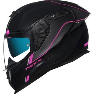 Nexx SX.100R Frenetic Pink Schwarz Matt Gr. L 59/60