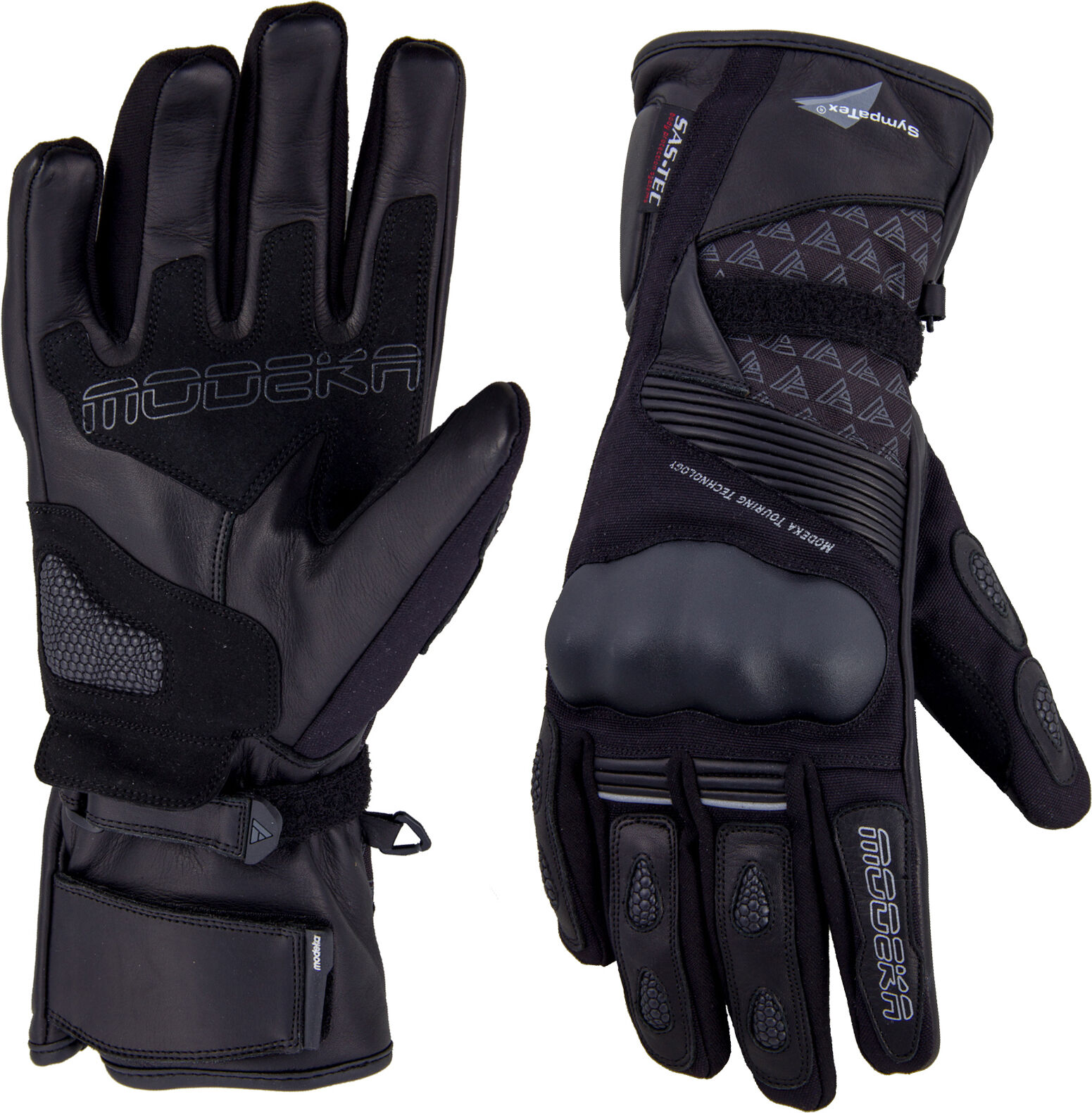 Modeka Panamericana Handschuhe Schwarz Gr. 12 / 3XL