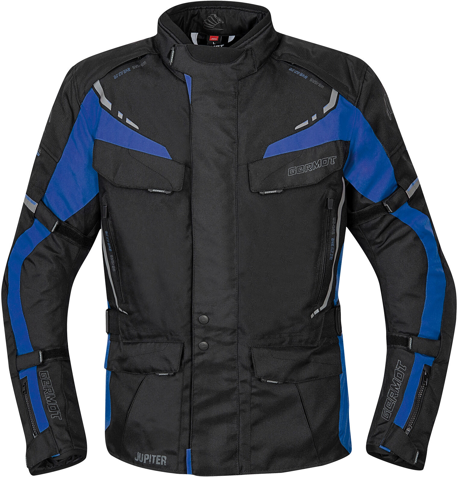 Germot Jacke Jupiter schwarz blau Gr. 3XL