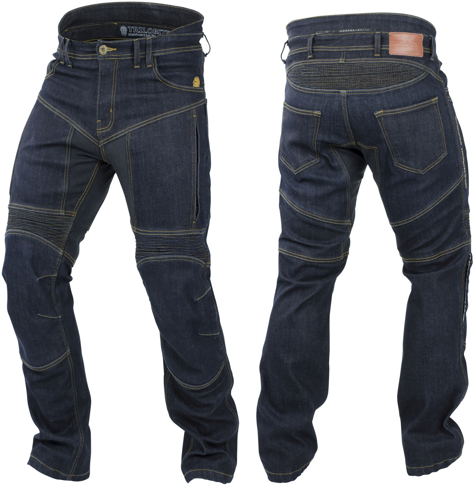 Trilobite Textilhose / Aramid-Jeans AGNOX Herren NORMAL blau Gr 38/32 & PROTEKTO