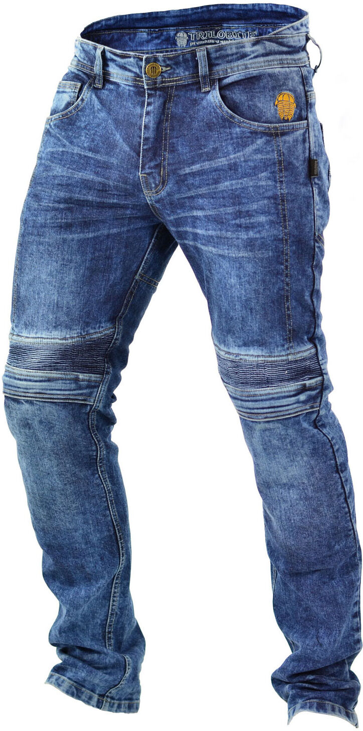 Trilobite Jeans Micas Urban Herren blau Gr. 32/32 & PROTEKTOREN