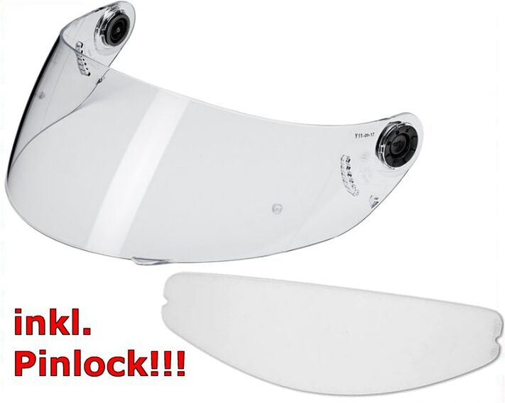 Shark Visier für Helm Ridill / S600 / S650 / S700 / S700S / S800 / S900 klar ink Shark Visier für Helm Ridill / S600 / S650 / S700 / S700S / S800 / S900 klar ink