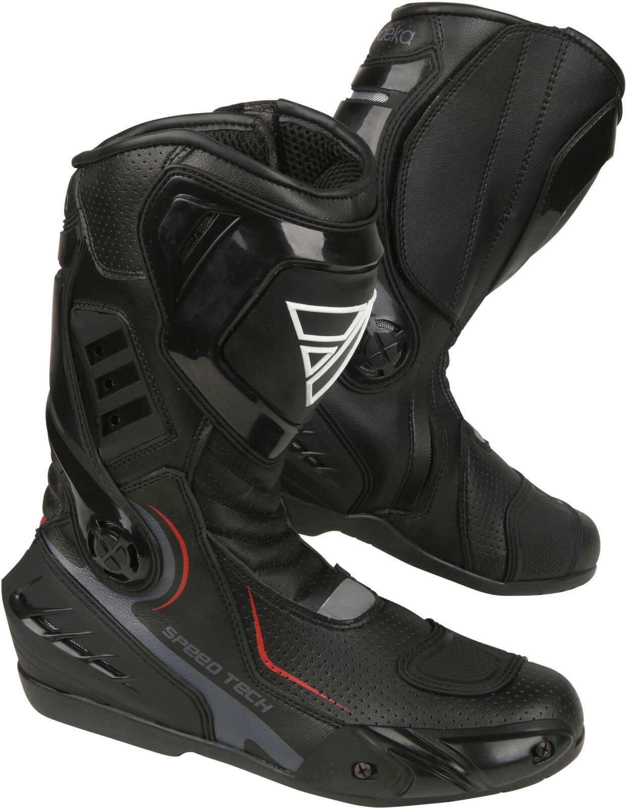 Modeka Motorradstiefel Speed Tech schwarz Gr. 45