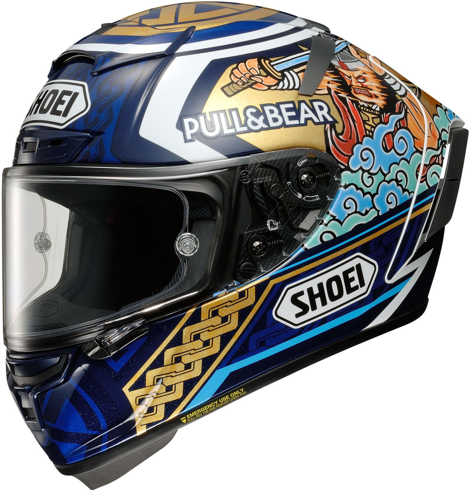 Shoei Integralhelm X-SPIRIT III 3 Rennsport Marquez Motegi3 TC-2 Gr. XXL 63/64