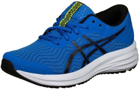 ASICS Patriot 12 GS Laufschuh, 39.5 EU, Kinder, blau / schwarz