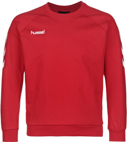 hummel Hmlgo Cotton, Gr. 128, Kinder, rot / weiß