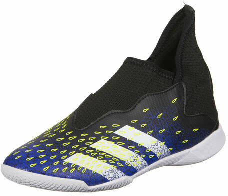 Adidas Performance Predator Freak .3 Laceless Indoor, 33.5 EU, Kinder, schwarz / blau