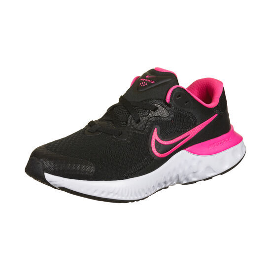 Nike Performance Renew Run 2 Laufschuh, 39 EU, Kinder, schwarz / pink