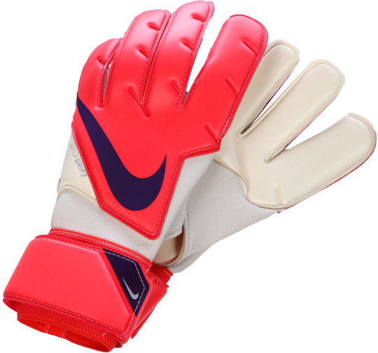 Nike Performance Goalkeeper Vapor Grip3, Gr. 6, neonrot / weiß