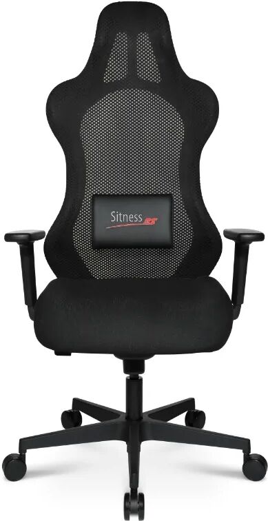 Gaming Stuhl Topstar Sitness RS Sport schwarz mit Lordosenkissen