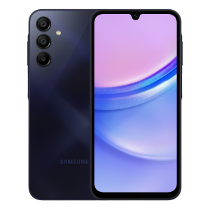 Samsung Galaxy A15, Blau-Schwarz, 128 GB Blau Schwarz Blau Schwarz