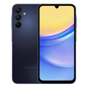 Samsung Galaxy A15, Blau-Schwarz, 128 GB Blau Schwarz Blau Schwarz