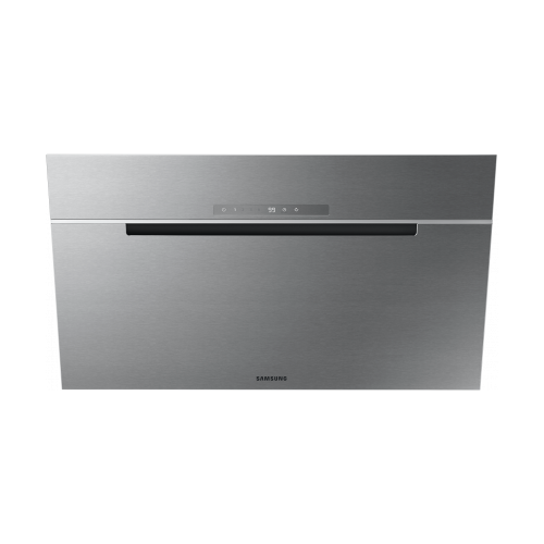 Samsung 90 cm, Kopffrei-Haube mit Auto Connect, 90 cm Silber Silber