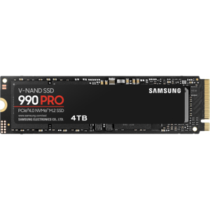 Samsung 990 PRO NVMe™ M.2 SSD - 4 TB Schwarz Schwarz