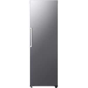 Samsung RR70 Eintür-Kühlgerät, 186 cm, SpaceMax™ mit AI Energy Mode und No Frost+, EEK: D, 387 L Silber Silber Samsung RR70 Eintür-Kühlgerät, 186 cm, SpaceMax™ mit AI Energy Mode und No Frost+, EEK: D, 387 L Silber Silber