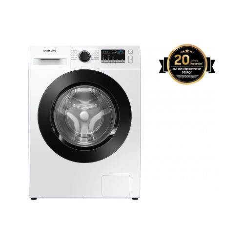 Samsung WW4900T, Waschmaschine, SchaumAktiv, 9 kg Weiß Weiß