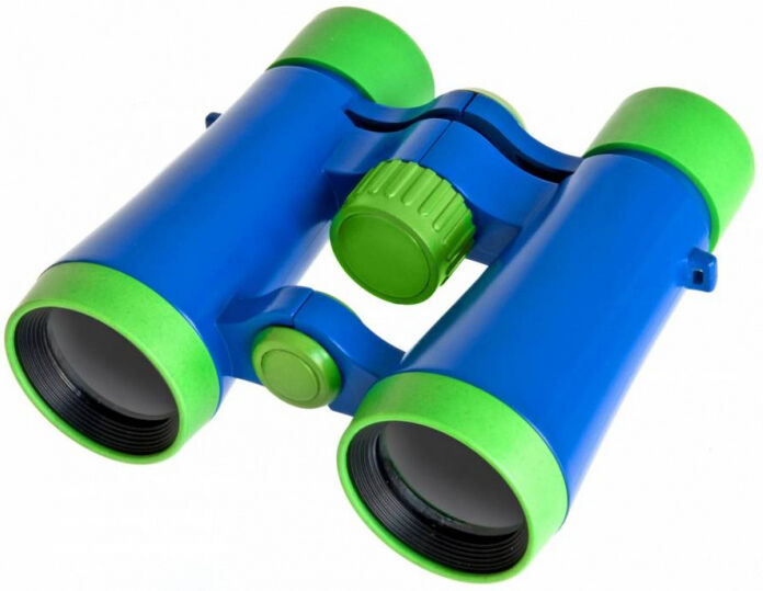 Bresser jugendfernglas 11 cm blau/grün Bresser jugendfernglas 11 cm blau/grün