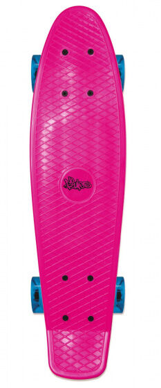 Muuwmi skateboard Swingroller 57 x 15 cm Holz rosa