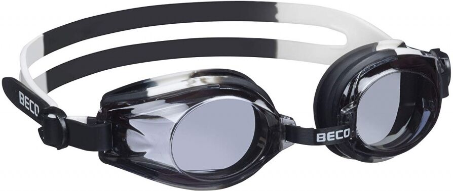 Beco schwimmbrille Rimini Polycarbonat Junior schwarz/weiß