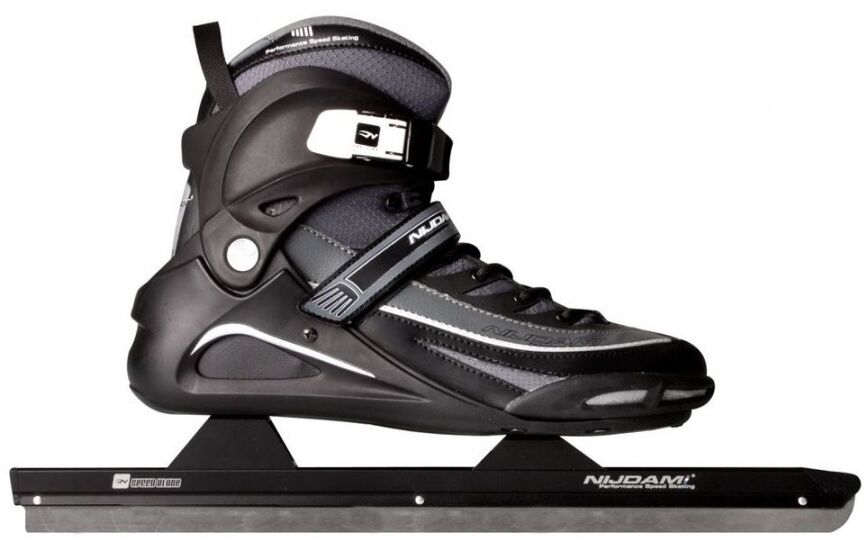 Nijdam Norwegian Skating Semi Soft Boot Black / Grey Größe 43