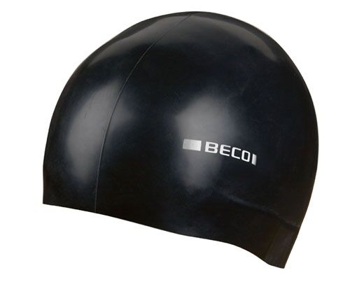 Beco badekappe Silikon unisex schwarz Einheitsgröße