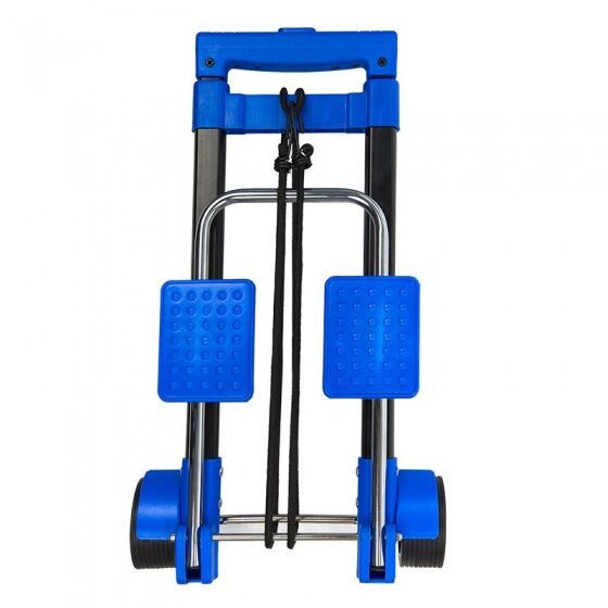 ProPlus klappbarer Gepäckwagen Stahl schwarz / blau 30 kg