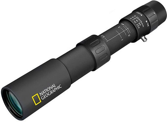 National Geographic monokular 25x Stahl 12,7 cm schwarz 4 teilig National Geographic monokular 25x Stahl 12,7 cm schwarz 4 teilig