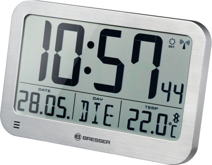 Bresser wetterstation MyTime MC37 cm silber Bresser wetterstation MyTime MC37 cm silber