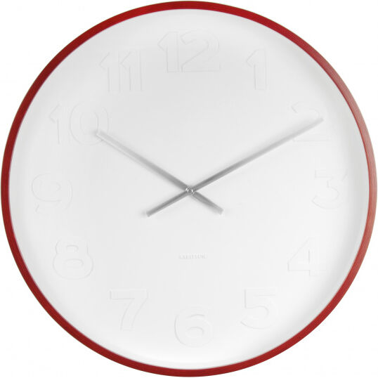 Karlsson wanduhr Mr. White51 cm Esche weiß Karlsson wanduhr Mr. White51 cm Esche weiß