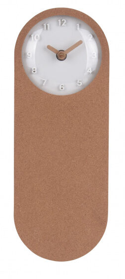 Present Time bulletin Board Uhr Time To Remember 31 x 12 cm korkbraun