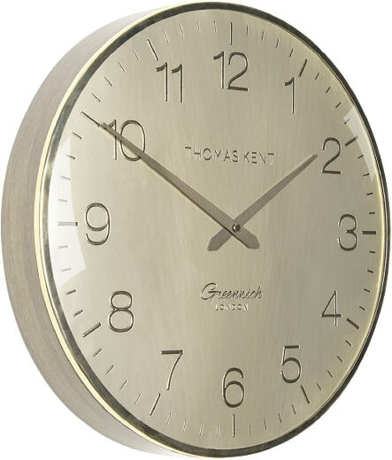Thomas Kent wanduhr Greenwich 40 x 8,3 cm Stahl gold Thomas Kent wanduhr Greenwich 40 x 8,3 cm Stahl gold
