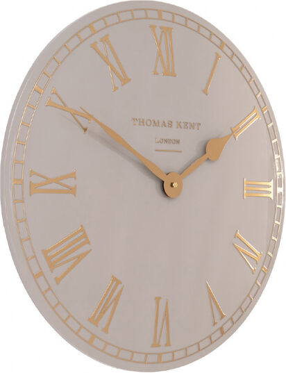 Thomas Kent wanduhr Oxford 51 x 2 cm Stahl hellgrau