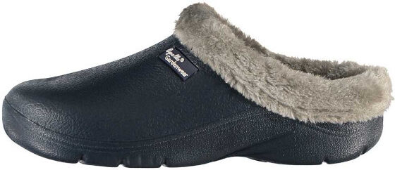 Apollo gartenclogs Damen Gummi/Flausch navy Größe 40