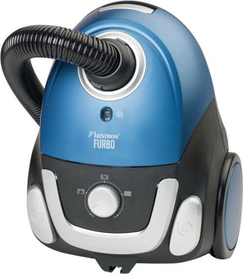 Bestron staubsauger Furbo Plus750W 35 cm blau/schwarz 6 teilig